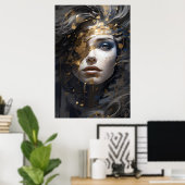 Gouden Aura Poster (Thuiskantoor)