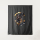 Gouden Aura T-shirt Wandkleed (Voorkant)