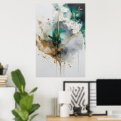 Gouden Aurora Poster (Thuiskantoor)