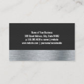 Gouden Auto Reparatie Auto Logo Visitekaartje (Achterkant)