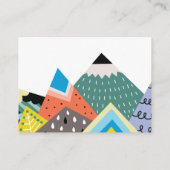 Gouden Baby Bibliotheek Boek Verzoek Berg Vos Grap Informatiekaartje (Achterkant)