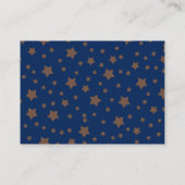 Gouden Baby Bibliotheek Boek Verzoek Twinkelende S Informatiekaartje (Achterkant)