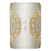 Gouden  badmat (Voorkant Verticaal)