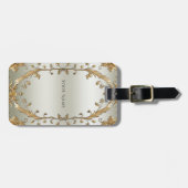 Gouden Bagagelabel (Voorkant horizontaal)