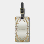 Gouden Bagagelabel (Voorkant verticaal)