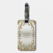 Gouden Bagagelabel (Achterkant verticaal)