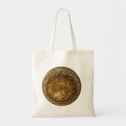 gouden bal tote bag (Voorkant)