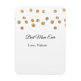 Gouden ballen glitter beste moeder ooit naam moede magneet