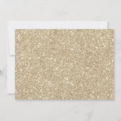 Gouden ballonnen 70e verjaardagsfeestje kaart (Achterkant)