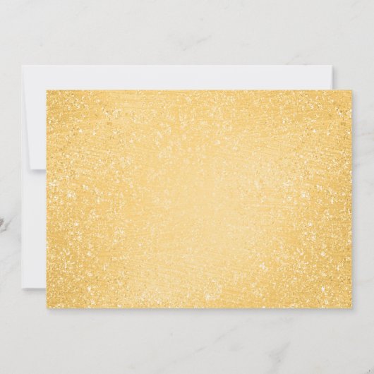 Gouden ballonnen Glitter 21e verjaardag Opslaan va Kaart (Achterkant)