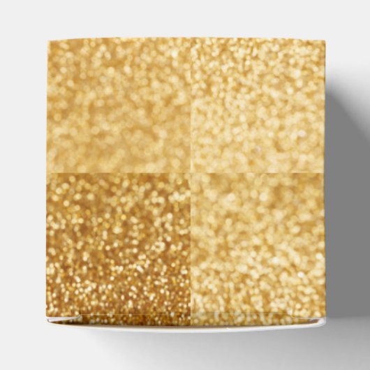 Gouden ballotin bedankdoosjes (Bovenkant)