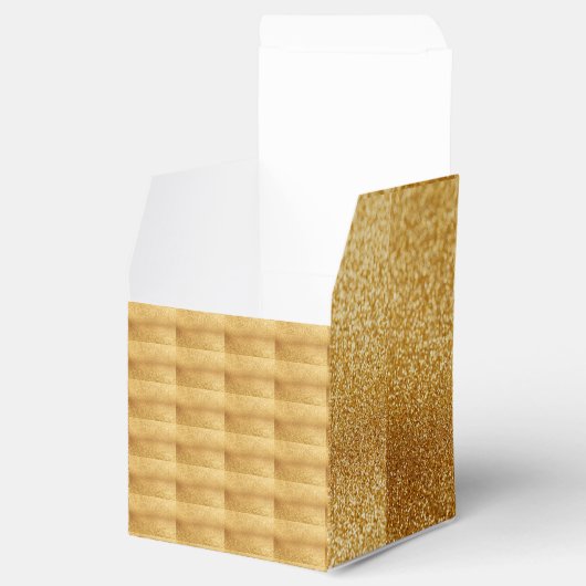 Gouden ballotin bedankdoosjes (Geopend)