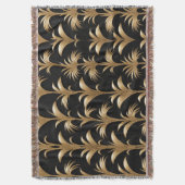 Gouden Bamboe Elegantie Deken (Voorkant Verticaal)