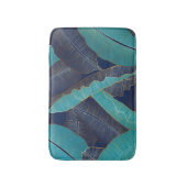 Gouden bananenblad: luxe patroon. badmat (Voorkant Verticaal)