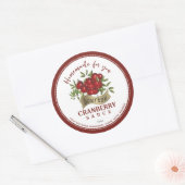 Gouden Banner Bourbon en Cranberry Sauce Label (Envelop)
