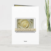 Gouden Bar mitswa/Jodenster Kaart (Achterkant)