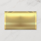 Gouden Bar QR-code Elegante bruiloft details Informatiekaartje (Achterkant)