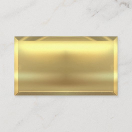 Gouden Bar QR-code Elegante bruiloft details Informatiekaartje (Achterkant)