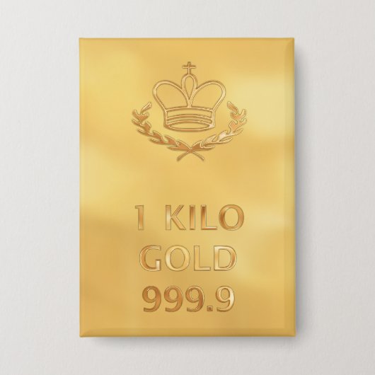 Gouden Baren Button (Voorkant)