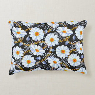 Gouden Barok: Bloemen ketting textuur Accent Kussen