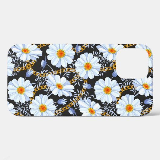 Gouden Barok: Bloemen ketting textuur Case-Mate iPhone Case (Achterkant (horizontaal))