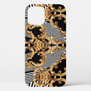 Gouden barok, ingewikkeld ornament ontwerp. Case-Mate iPhone case