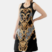 Gouden barok, ingewikkeld ornament ontwerp. schort (Insitu)