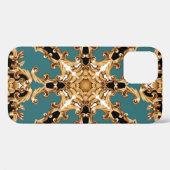 Gouden barok, luxe ornament design. Case-Mate iPhone case (Achterkant (horizontaal))