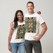 Gouden barok, luxe ornament design. t-shirt (Unisex)