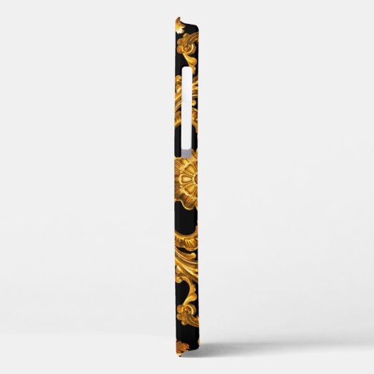 Gouden barok, sierelementen. Case-Mate iPhone case (Achterkant / Links)