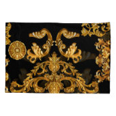 Gouden barok, sierelementen. kussensloop (Achterkant)