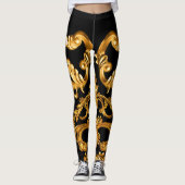 Gouden barok, sierelementen. leggings (Voorkant)