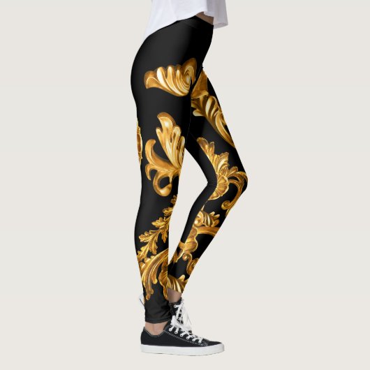 Gouden barok, sierelementen. leggings (Rechts)