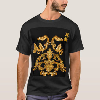 Gouden barok, sierelementen. t-shirt