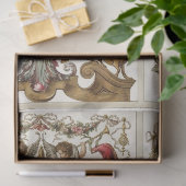  gouden baroque ontkoppelpapier tissuepapier (Geschenk)