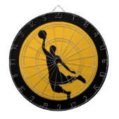Gouden basketbal cirkel dartbord (Voorkant)