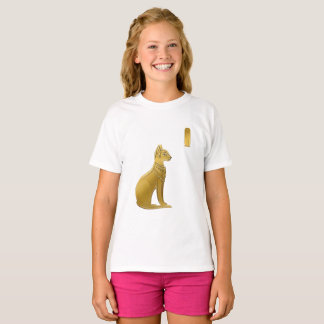 Gouden Bastet - Egyptische Kat Godin van Beschermi T-shirt