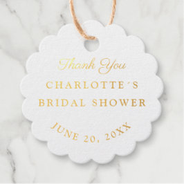 gouden bedankkaartje met herfsteik bedankjes labels