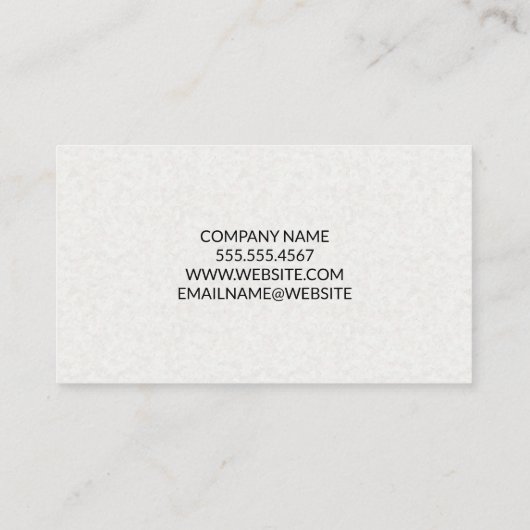 Gouden bedrijfspilaren | Modern Stijlvol Visitekaartje (Achterkant)