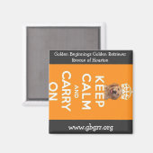 Gouden Beginnings Magneet (Voorkant / Achterkant)