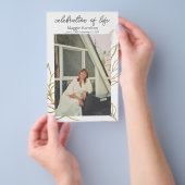 Gouden Begrafenis Viering van het LIFE-programma B Flyer (Hand)