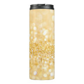 Gouden bellen en zand thermosbeker (Achterkant)