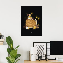 GOUDEN BELLS van Alexandra Dikaia Poster