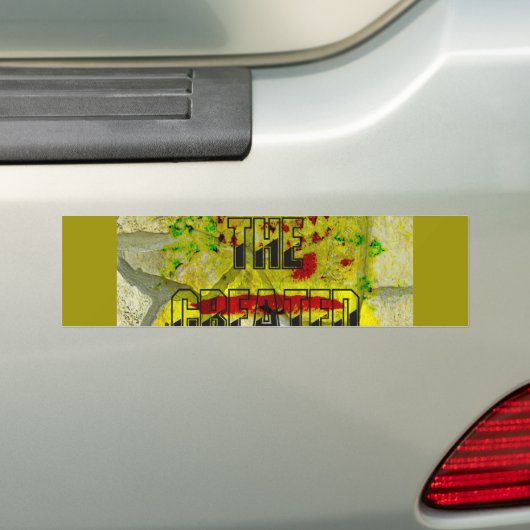 Gouden belofte: het gouden script van het lot bumpersticker (Op auto)