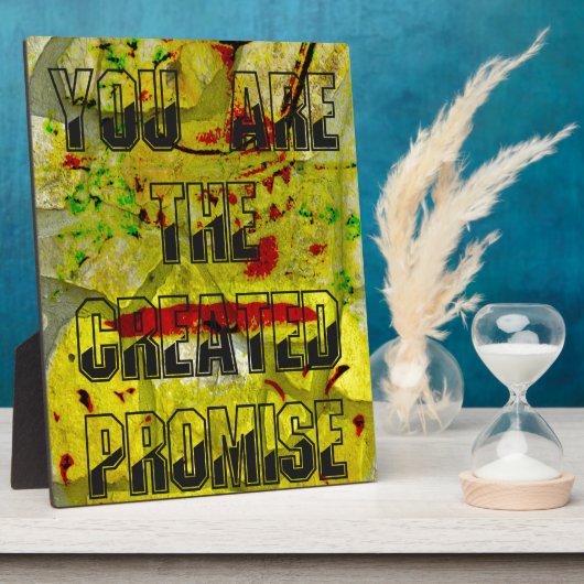 Gouden belofte: het gouden script van het lot fotoplaat (Zijkant)