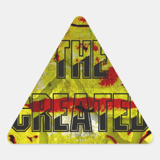 Gouden belofte: het gouden script van het lot sticker (Voorkant)