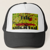 Gouden belofte: het gouden script van het lot trucker pet (Voorkant)