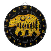 Gouden Beren Dart Board: Game-Changer Dartbord (Voorkant)