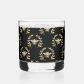 Gouden Bij Whisky Glas (Voorkant)