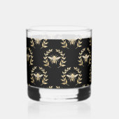 Gouden Bij Whisky Glas (Achterkant)